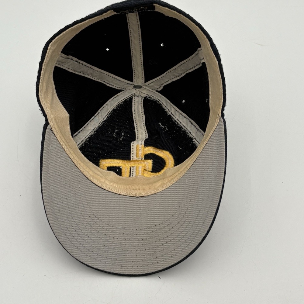 VTG Georgia Tech Yellow Jackets Hat Roxxi Pro Model Fitted 7 Made in USA - Picture 7 of 8